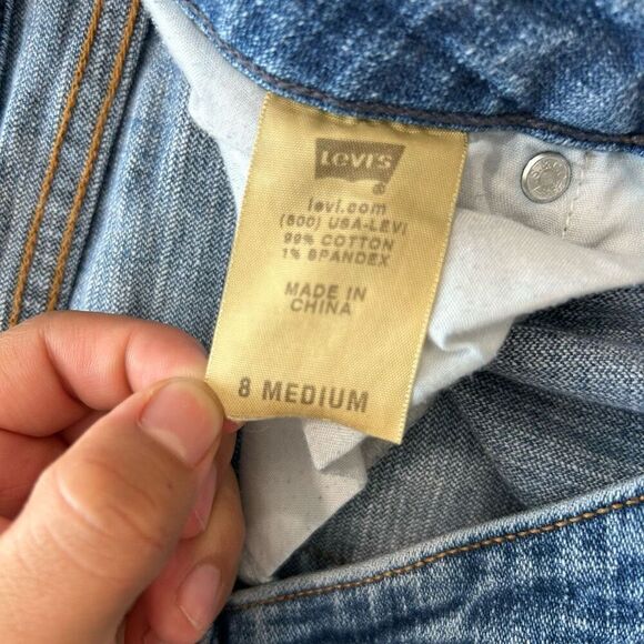 Levi’s 518 Low Bootcut Jeans Women’s Size 8 Medium Blue Denim - Picture 4 of 6